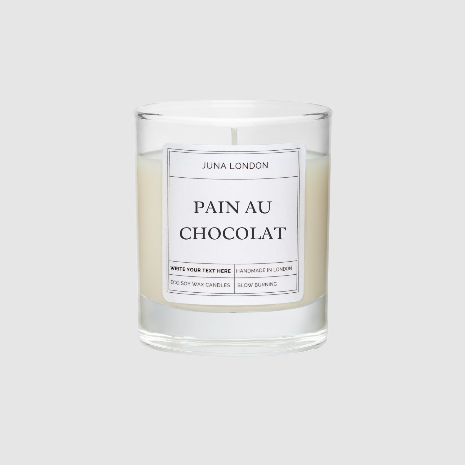 Fresh out the oven! Bring the aroma of freshly-baked pastries to your home. Our Pain Au Chocolat Candle blends rich, buttery pastry notes with smooth chocolate, creating a warm, indulgent aroma. The perfect gift for friends and family who love to bake.