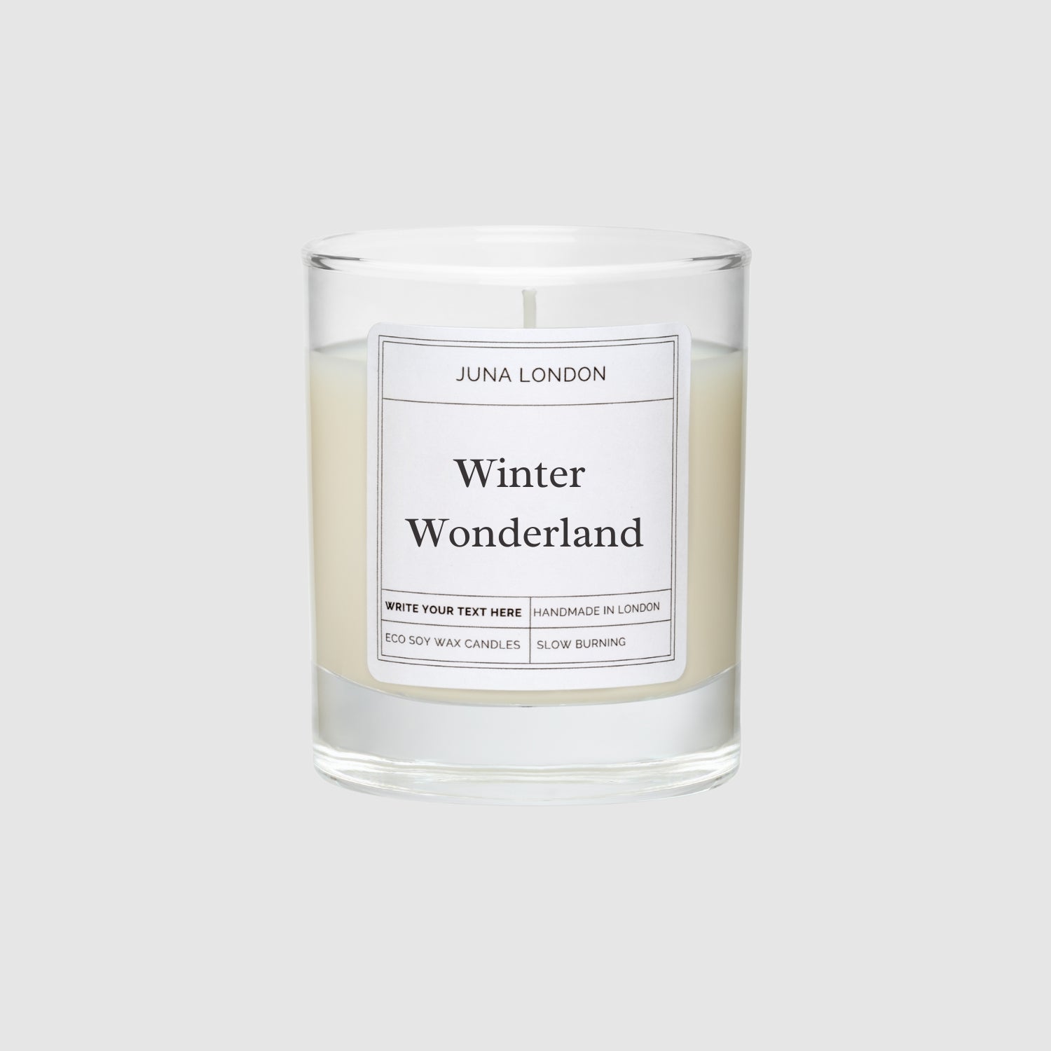 Embrace cosy season with our Winter Wonderland Candle - let us introduce our elegant, core range with a festive touch! Made with 100% natural soy wax and infused with bespoke fragrance and essential oils.