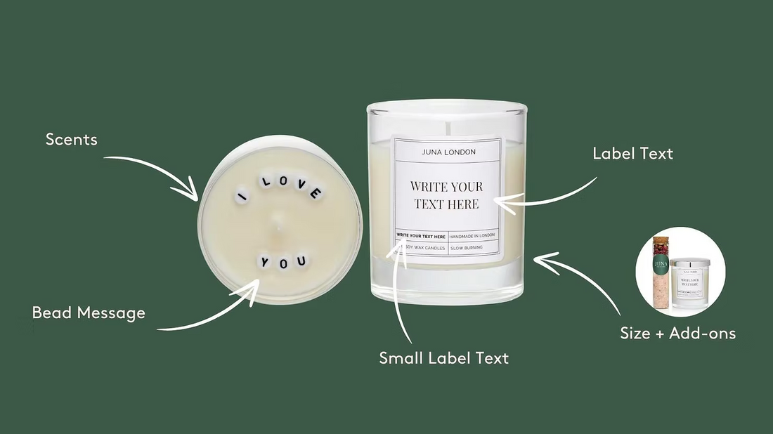 The Perfect Gift: Personalised Soy Candles for Every Occasion