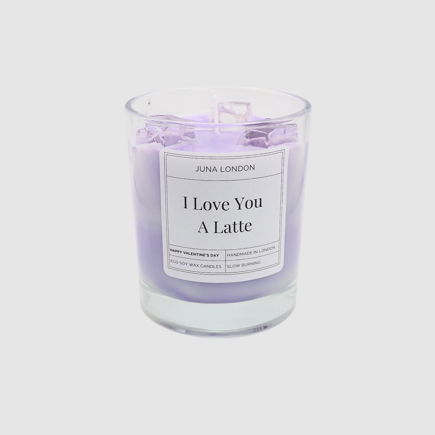 The Iced Lavender Latte Candle