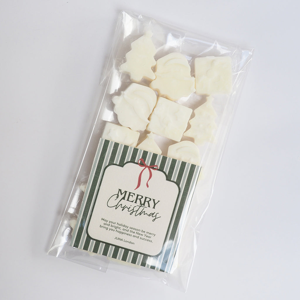 Discover our limited-edition Christmas Wax Melts - featuring Christmas Tree, present and Father Christmas designs. Scented with our much-loved Christmas Spice bespoke fragrance, bringing a comforting and nostalgic atmosphere to your home this festive season.