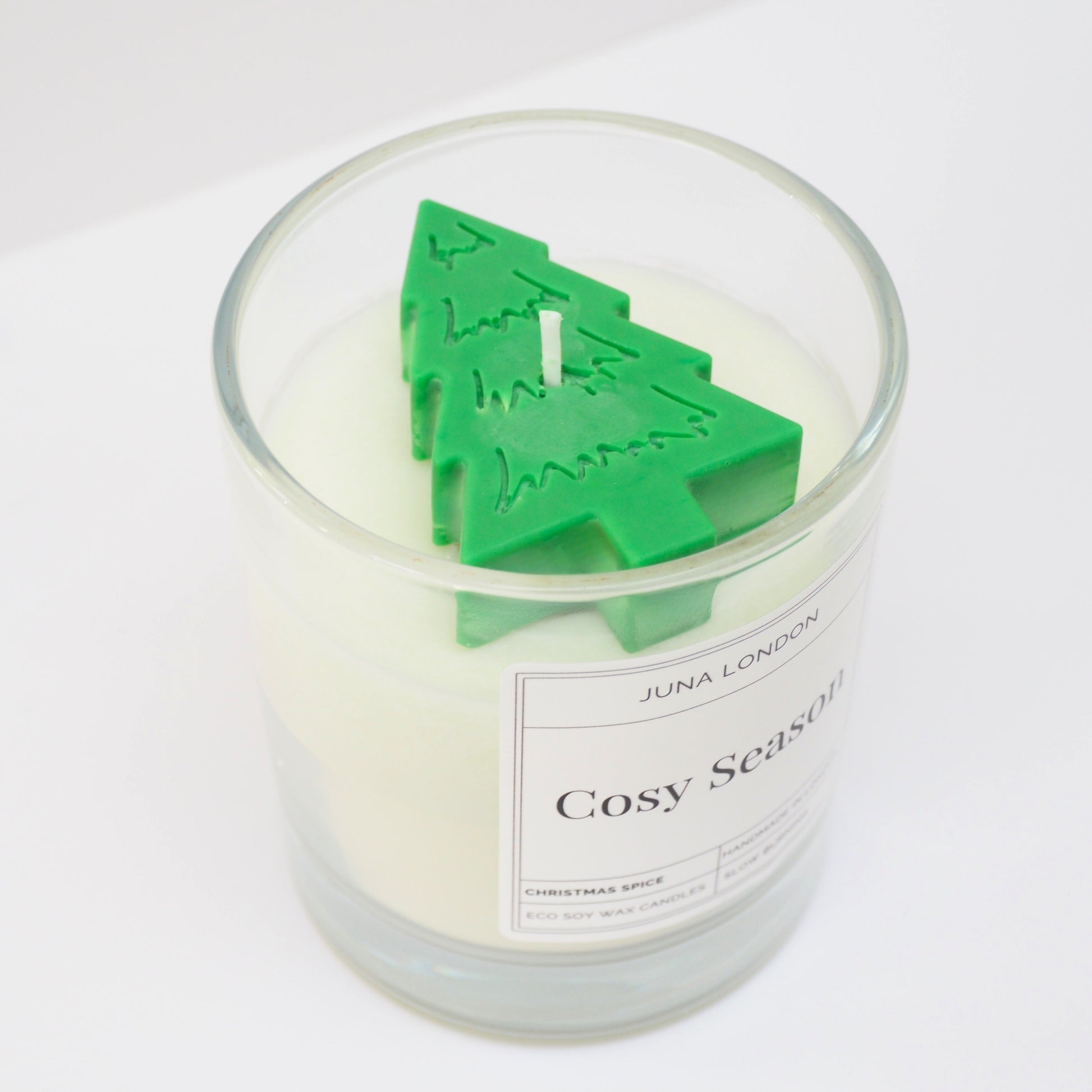 Nothing says Christmas like candlelight paired with twinkling lights on the tree! Meet our NEW limited-edition Christmas Tree Candle with 3D tree topper. Make it your own or grant a friend or family member's Christmas wish by personalising the text with your own unique message. With a choice of our bespoke scents, infused with premium fragrance and essential oils - opt for Christmas Spice or our Freshly Baked scents for an cosy, nostalgic atmosphere.