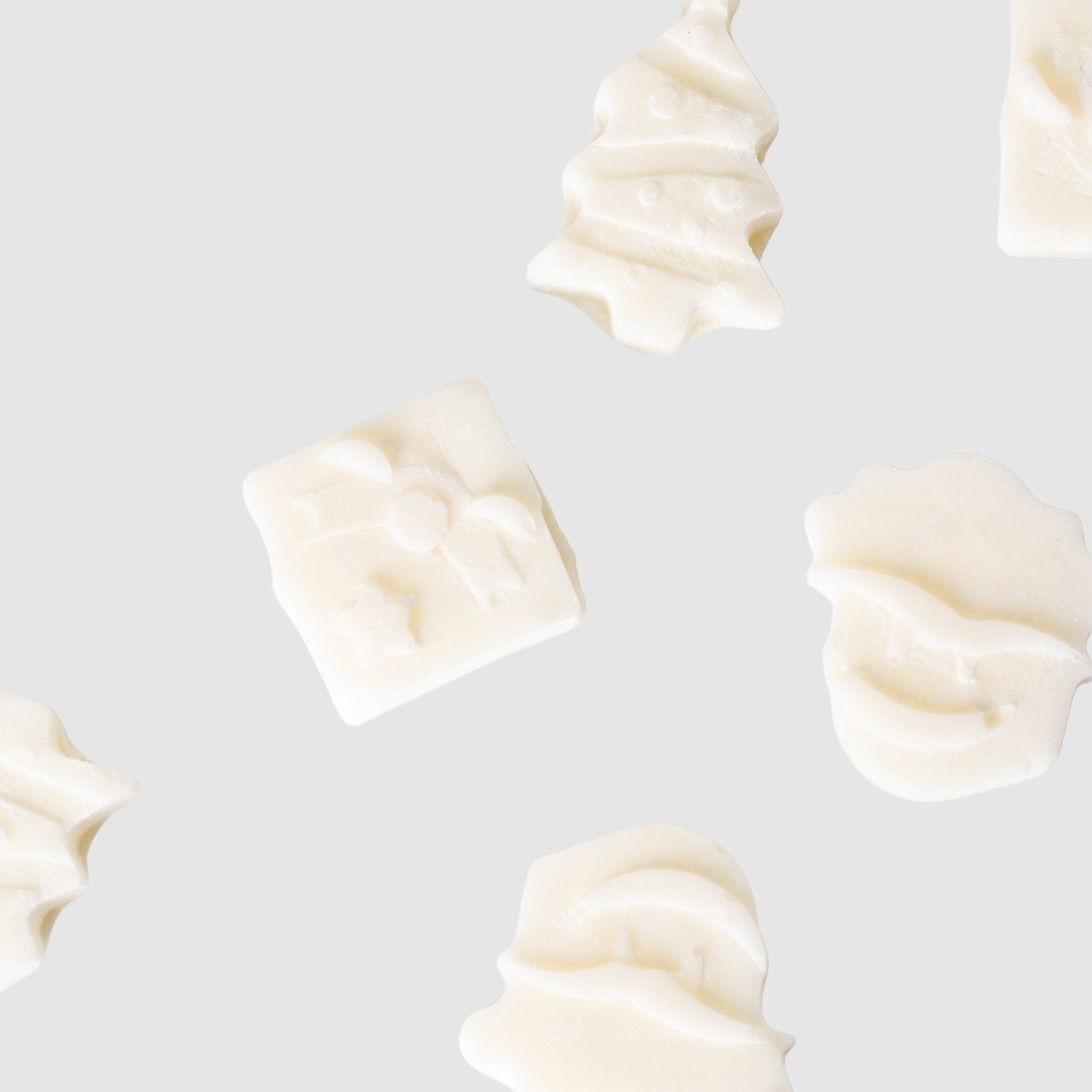 Discover our limited-edition Christmas Wax Melts - featuring Christmas Tree, present and Father Christmas designs. Scented with our much-loved Christmas Spice bespoke fragrance, bringing a comforting and nostalgic atmosphere to your home this festive season.Handmade with 100% soy wax, bringing both a warm glow and long-lasting burn time. A thoughtful gift idea and festive addition to your home, PLUS our top recommendation for stocking fillers.