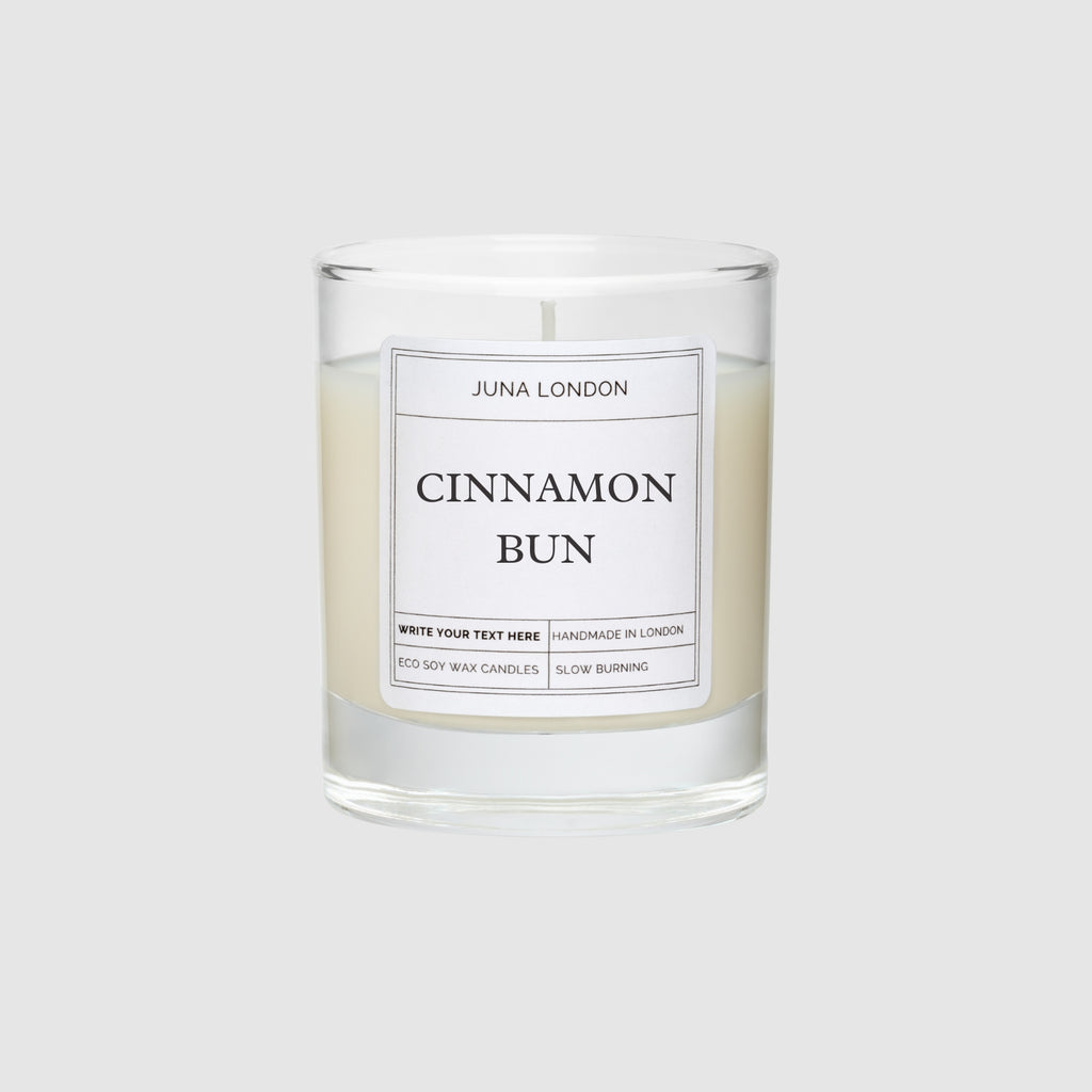 Fresh out the oven! Fill your space with the warm, spicy aroma of freshly-baked cinnamon buns with our Cinnamon Bun Scented Candle. Featuring notes of spiced cinnamon, brown sugar and topped off with buttery pastry notes for a cosy, comforting scent.