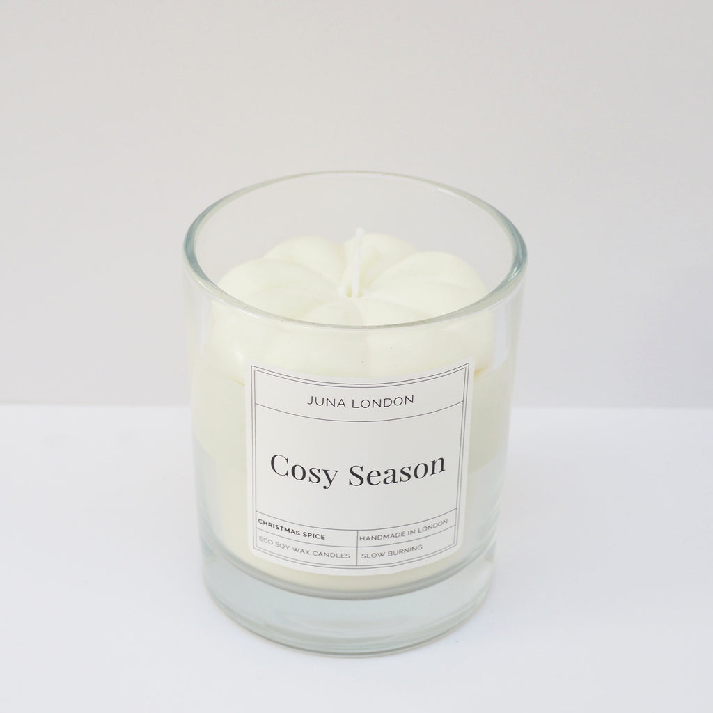 Meet our Pumpkin Candle, the perfect way to mark the turn of the seasons. 