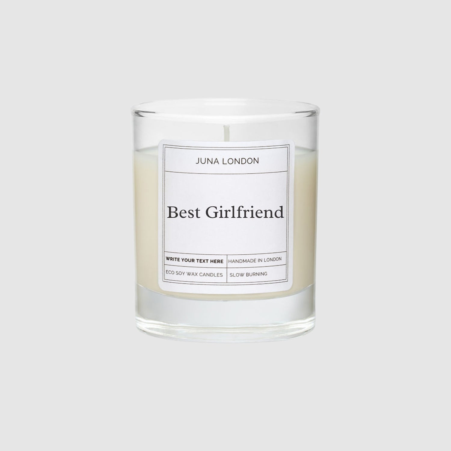 Show your belle how much she means to you with our The Best Girlfriend Candle. Handcrafted from eco soy wax and beautifully fragranced with a blend of fragrance and essential oils. The perfect bespoke gift, adding a special touch to any anniversary or occasion.