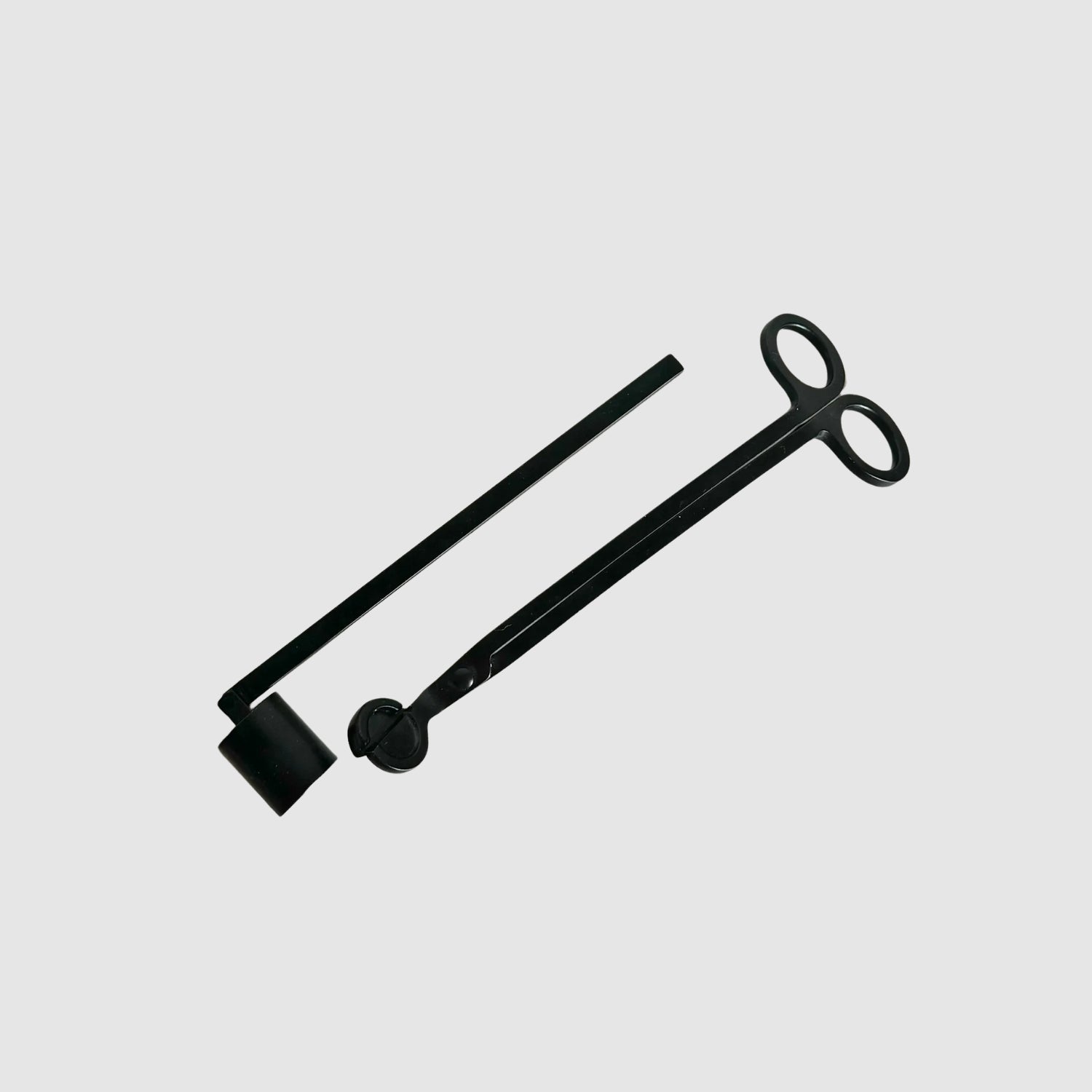 Extend the life of your candle with our wick trimmer and candle snuffer. The wick trimmer helps keep the wick at the perfect length for a cleaner, long-lasting burn. The  candle snuffer reduces the production of soot and smoke. 