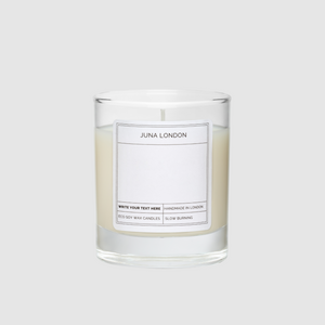 We've made it easy to personalise your candle in 5 simple steps. Build your own Personalised Candle, unique to YOU or your giftee. Start by choosing your candle design and size, add a lid, choose from our range of bespoke fragrances, add your personalised message and lastly, opt for any add-ons and gift wrapping.