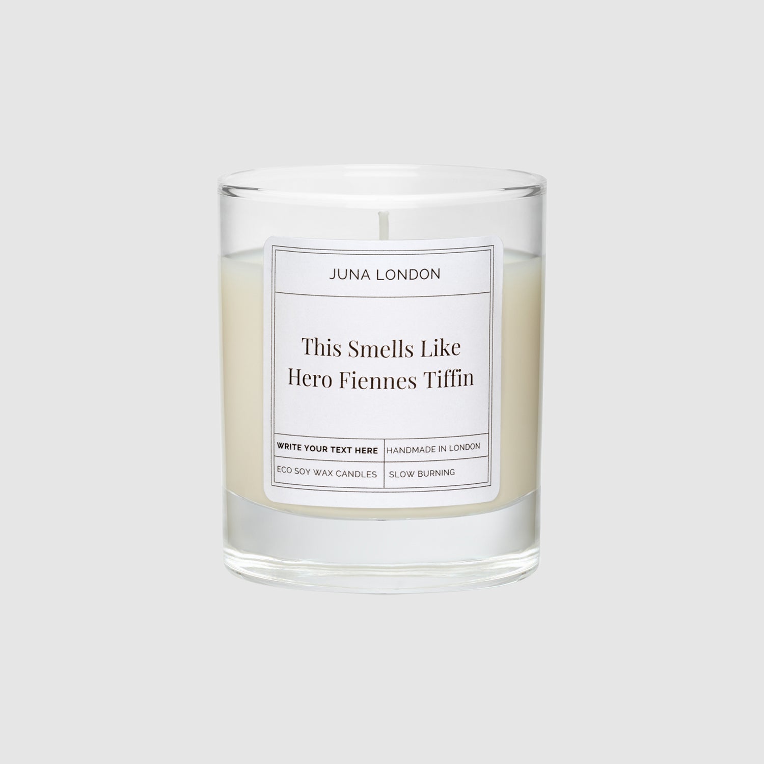 Our This Smells Like Candle is a customer favourite. In need in inspiration? Insert your favourite celebrity's name or the name of your giftee for a personalised touch. 