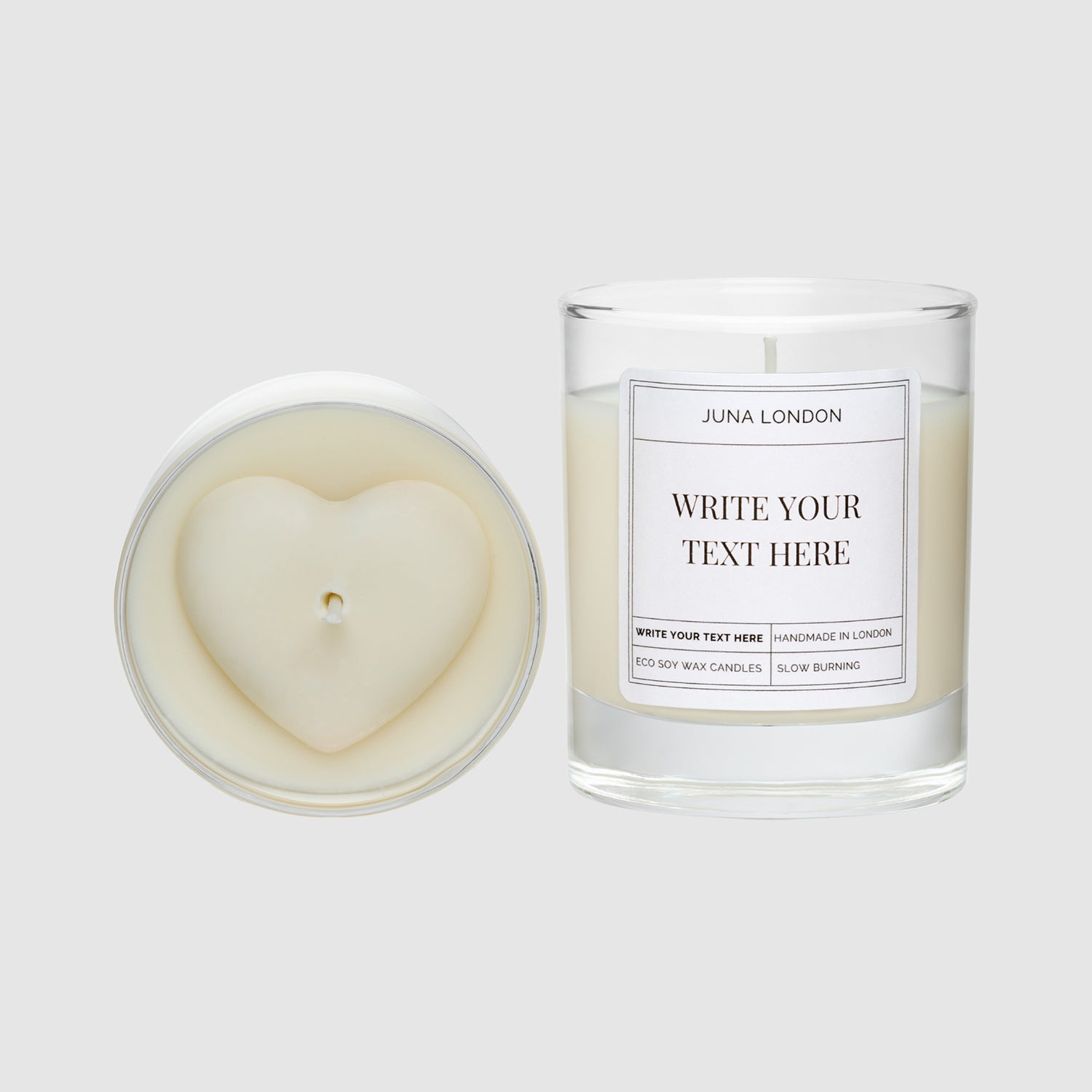 Hearts are not just for Valentines - show your friends and family the love all year round with our White Heart Candle. Handcrafted and made to order, this much-loved design is topped with a 3D soy wax heart.