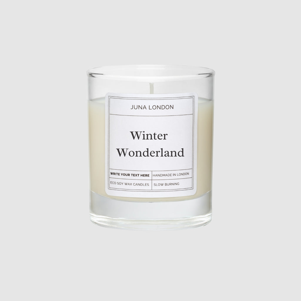Embrace cosy season with our Winter Wonderland Candle - let us introduce our elegant, core range with a festive touch! Made with 100% natural soy wax and infused with bespoke fragrance and essential oils.